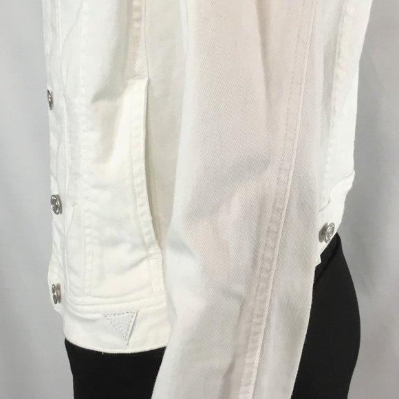 Guess Distressed Jean Jacket (new) - Picture 2 of 8